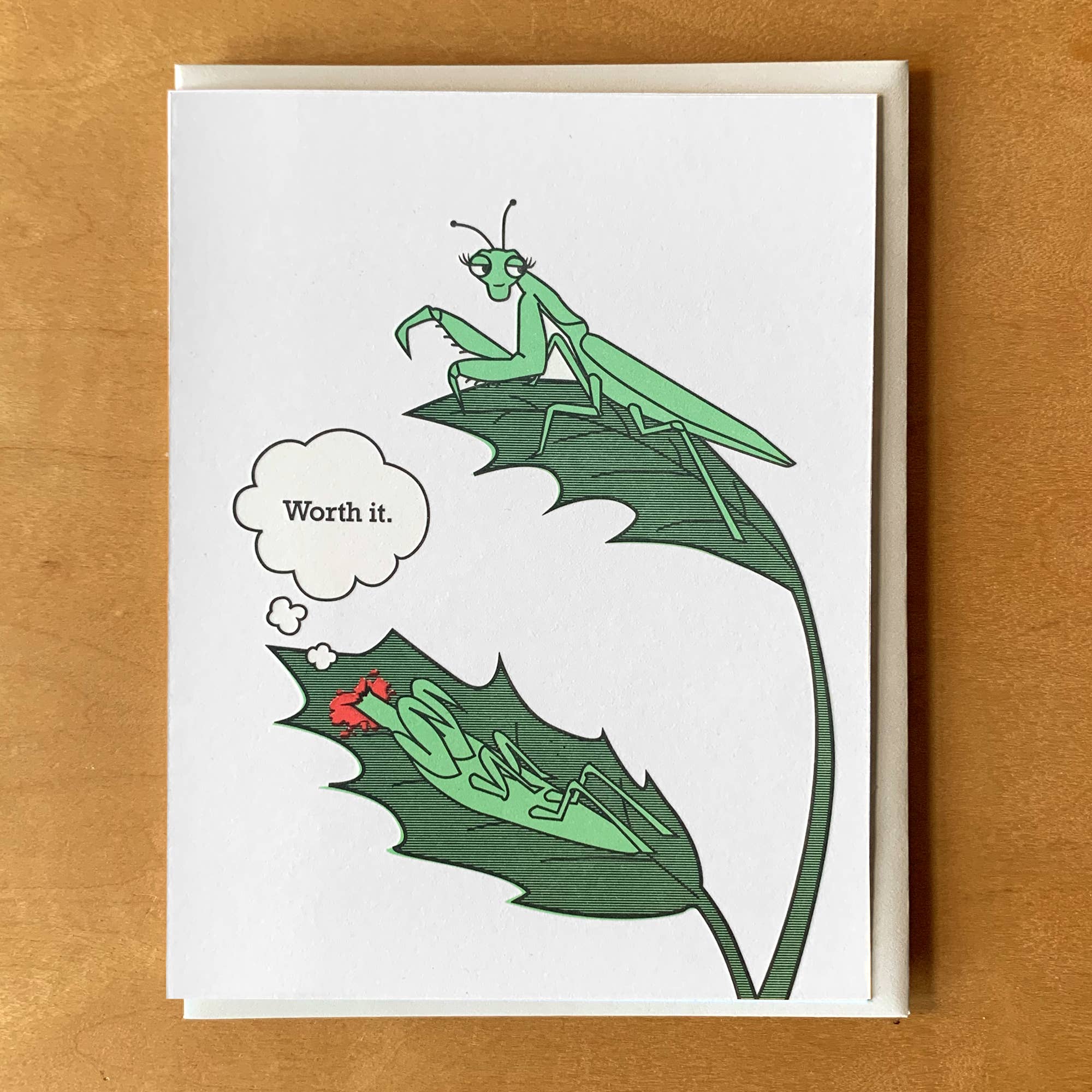 Praying Mantis Card - DIGS