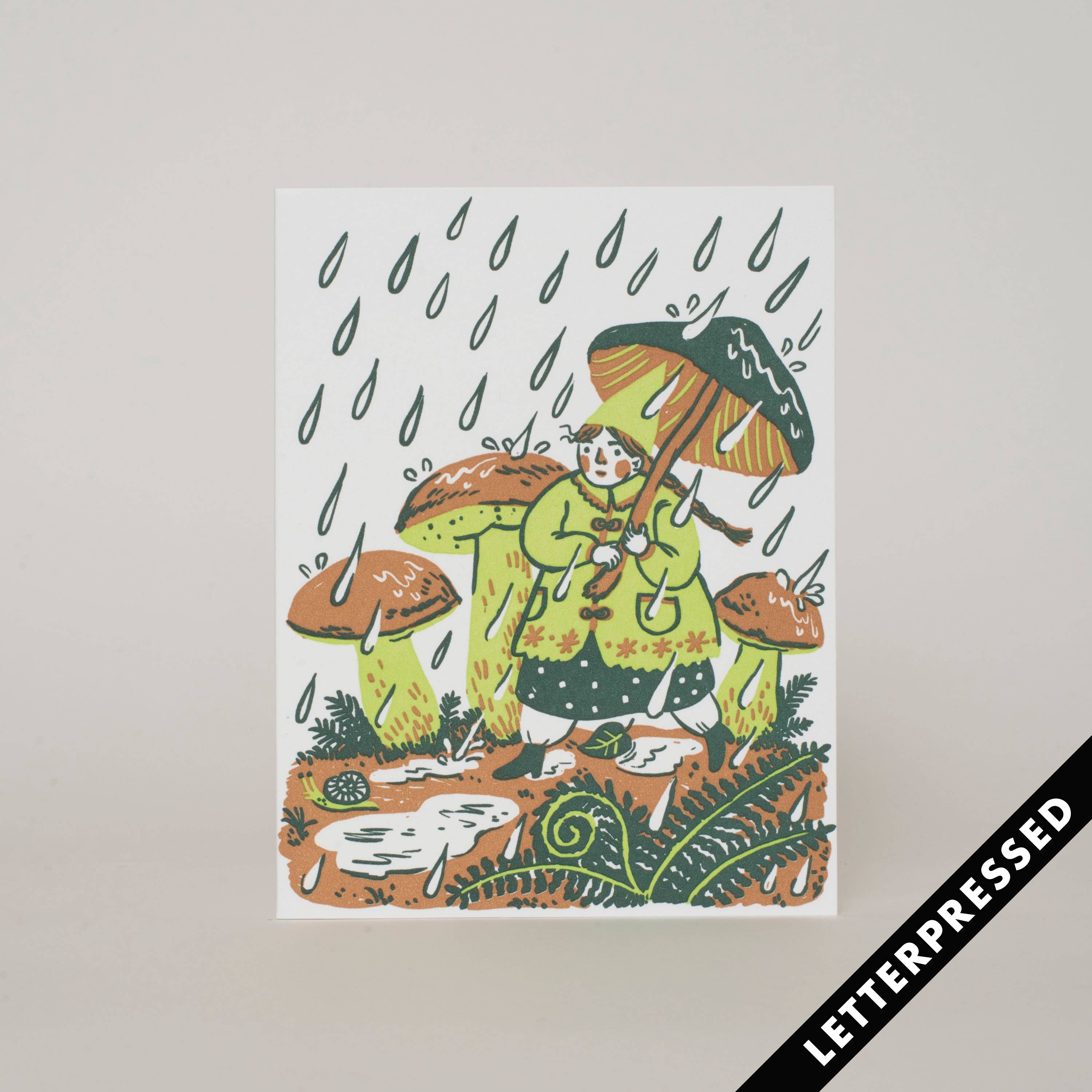 Rain Walk Gnome Card - DIGS