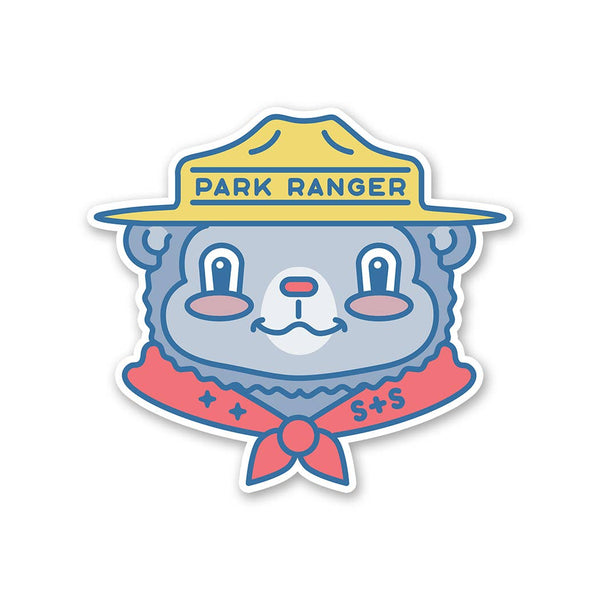 Ranger Bear Sticker - DIGS