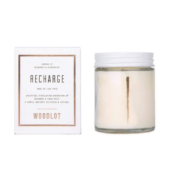 Woodlot Recharge 8oz Candle