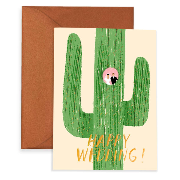 Saguaro Wedding Card - DIGS