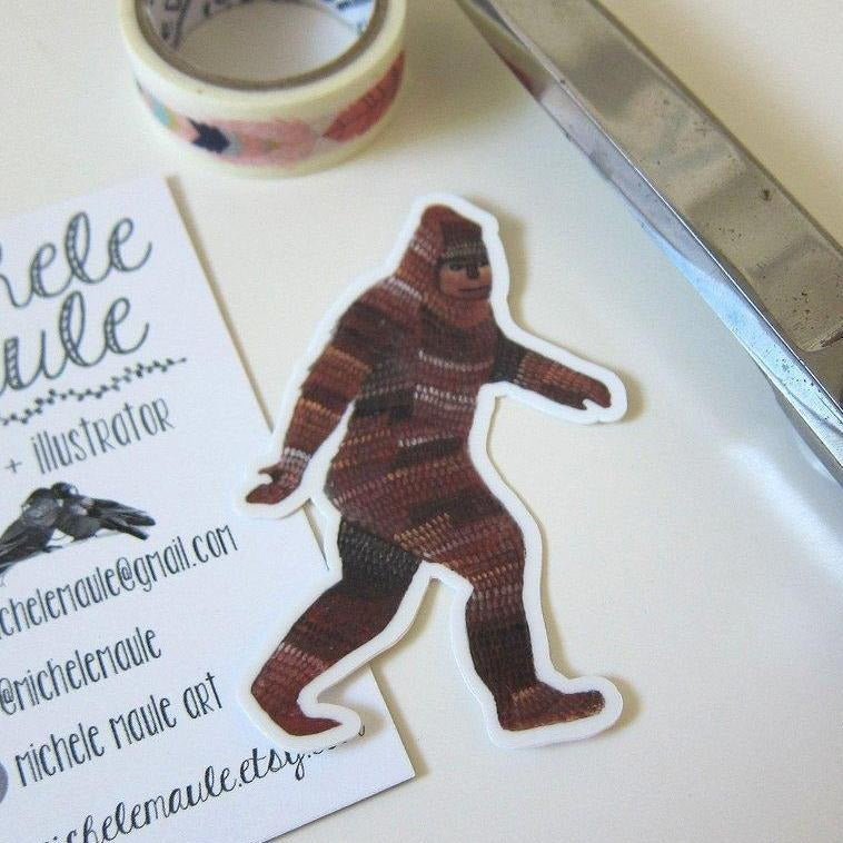 Sasquatch Vinyl Sticker - DIGS