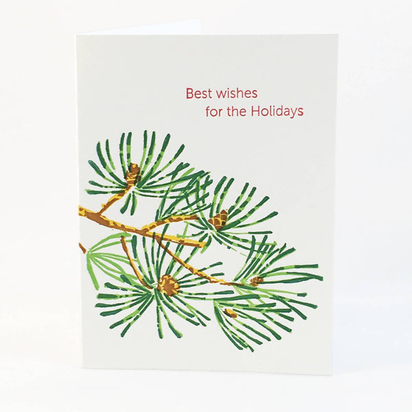 Scots Pine Holiday Note Card - DIGS