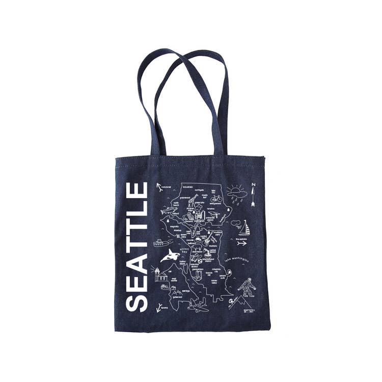 Seattle Denim Tote - DIGS