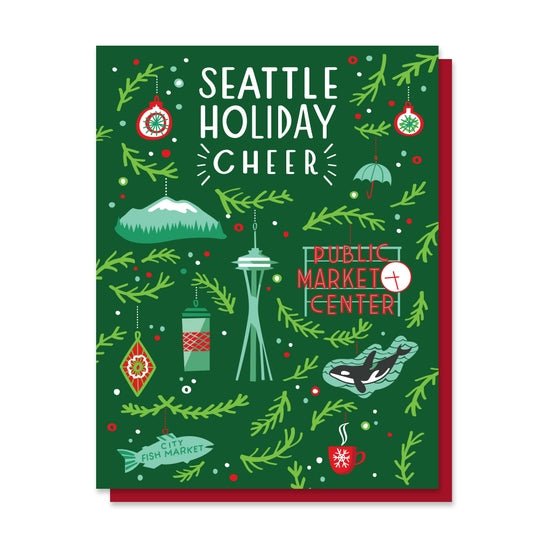 Seattle Holiday Cheer Card - DIGS