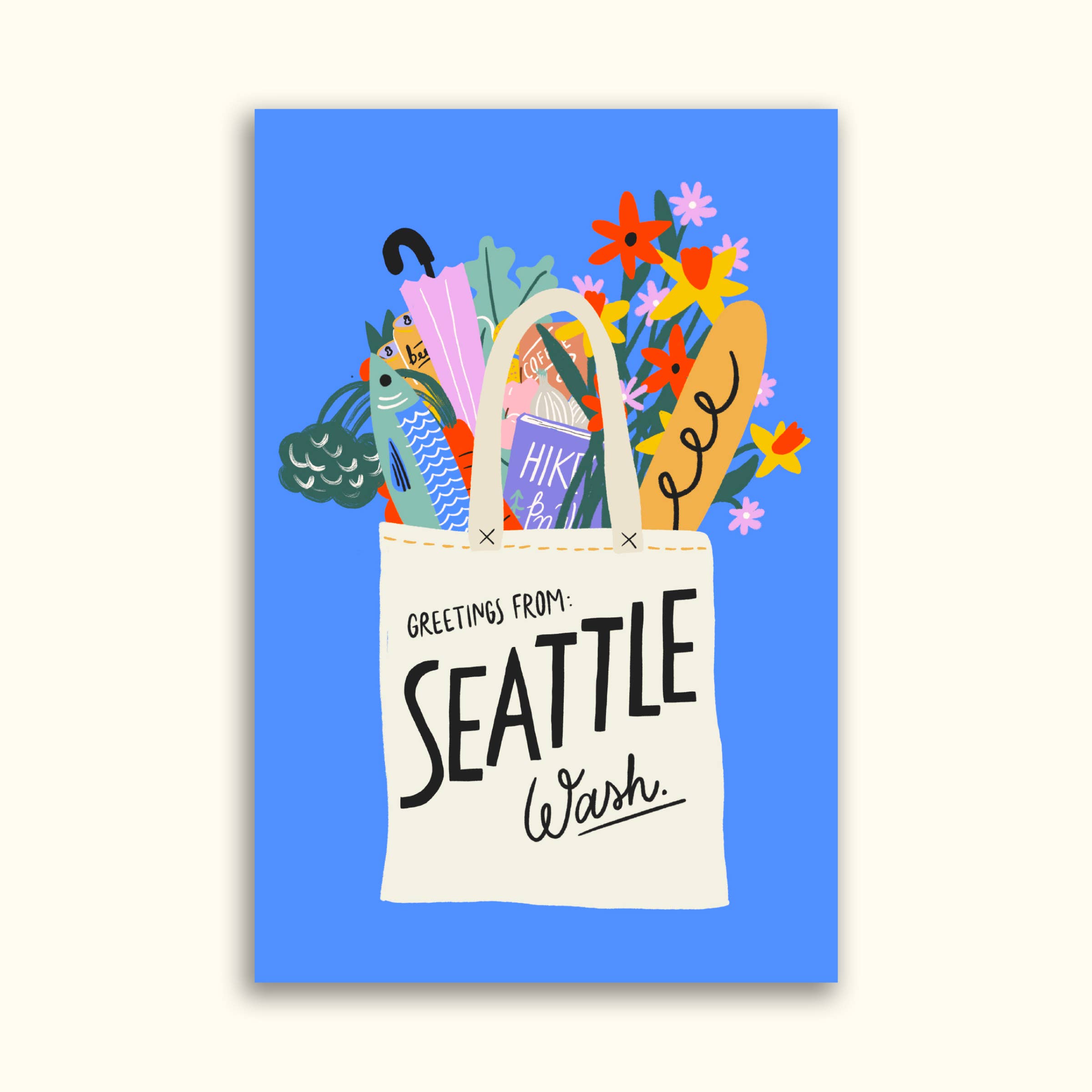 Seattle Market Postcard - DIGS