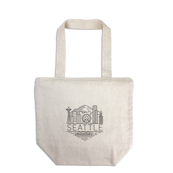 Seattle Skyline Tote Bag - DIGS