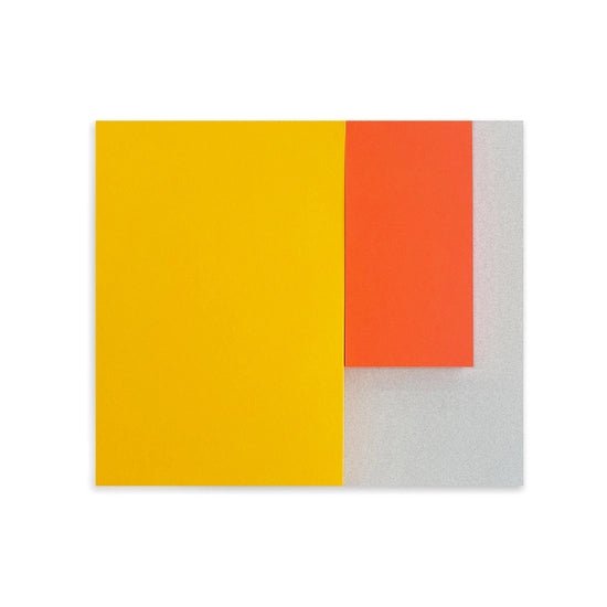 Moglea Section Notepad, Grey + Orange - DIGS