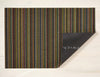 Chilewich Skinny Stripe Shag Mat - Bright Multi