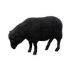 Life Size Sheep Sculpture / Statue in Gel Coat Black - DIGS