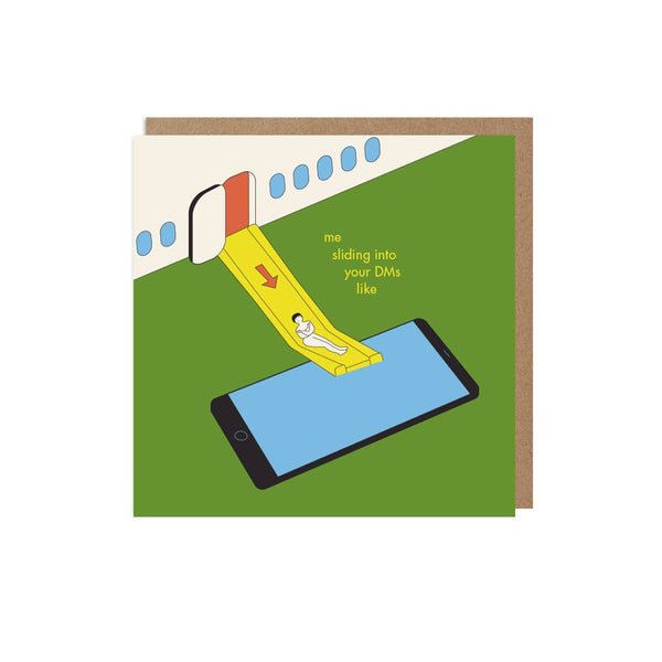 Sliding Into DMs Card - DIGS