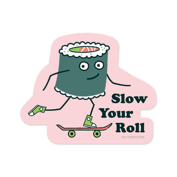 Slow Roll Sushi Sticker - DIGS