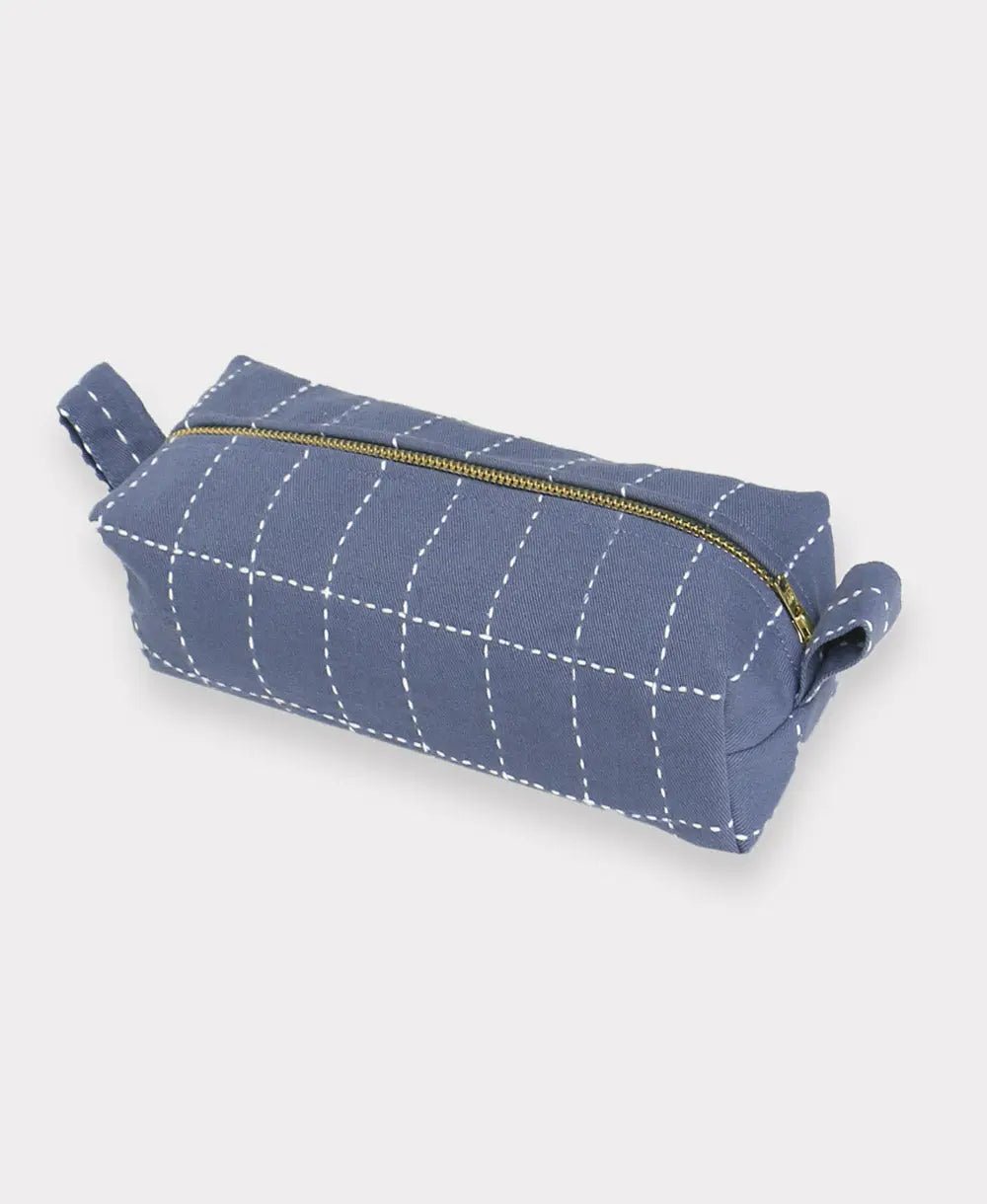 Small Grid - Stitch Toiletry Bag - DIGS