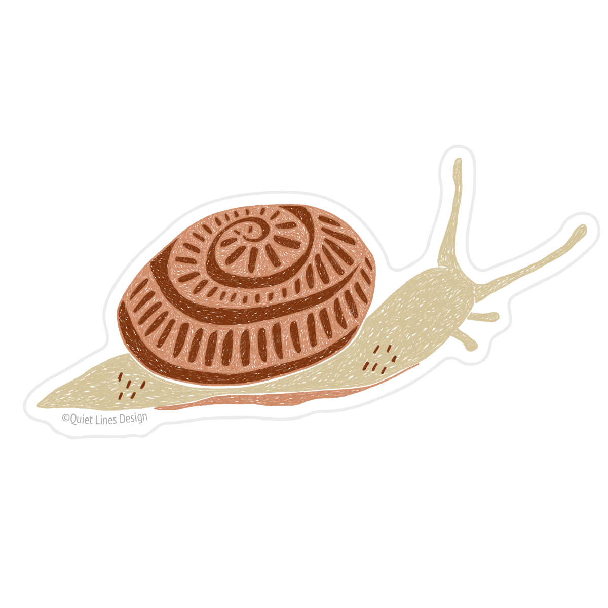 Snail Sticker - DIGS