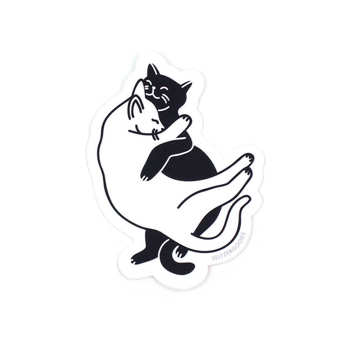 Snuggle Cats Sticker - DIGS