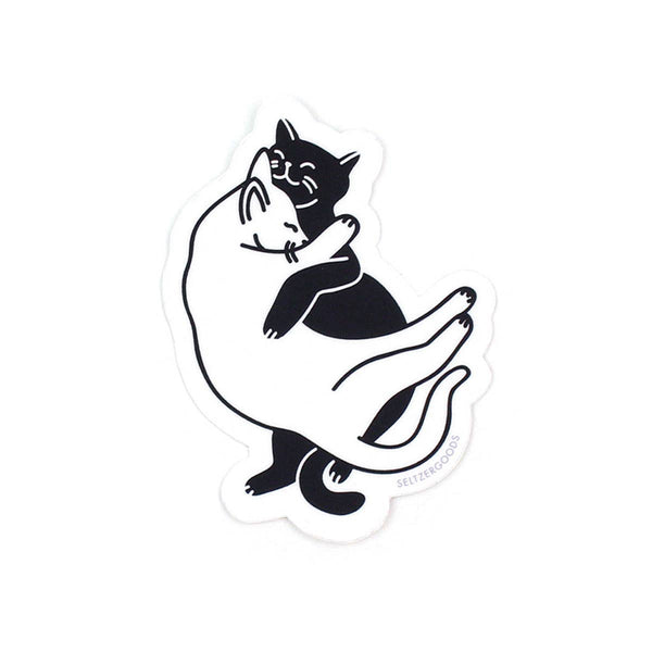 Snuggle Cats Sticker - DIGS