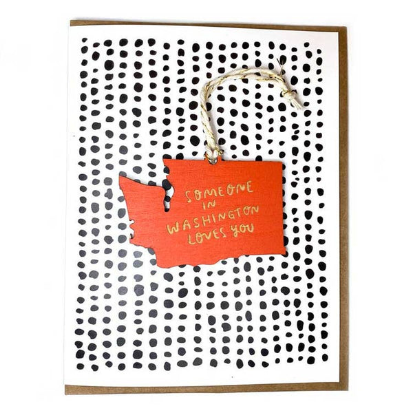 Someone in Washington Loves You Ornament Card - DIGS