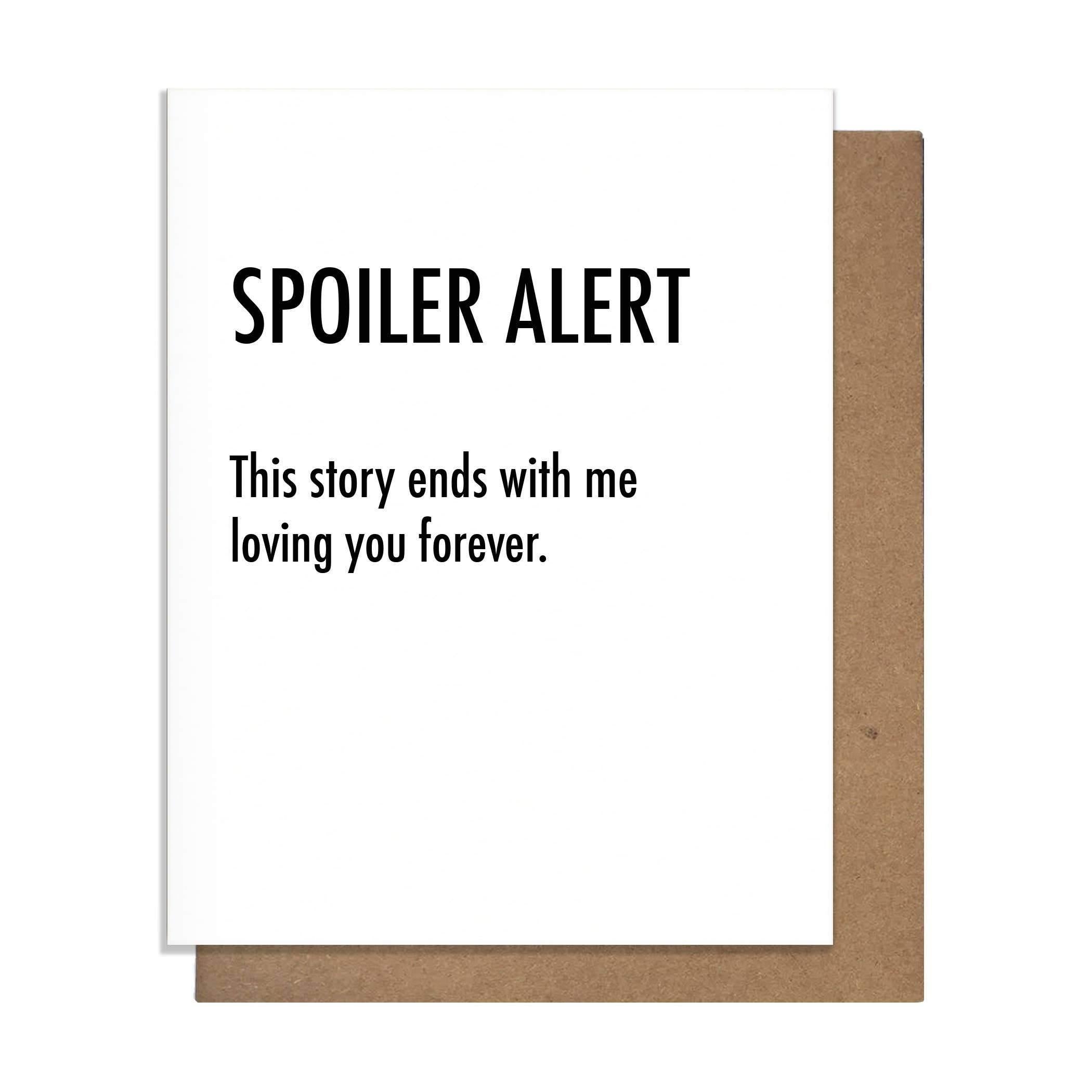 Spoiler Alert Card - DIGS