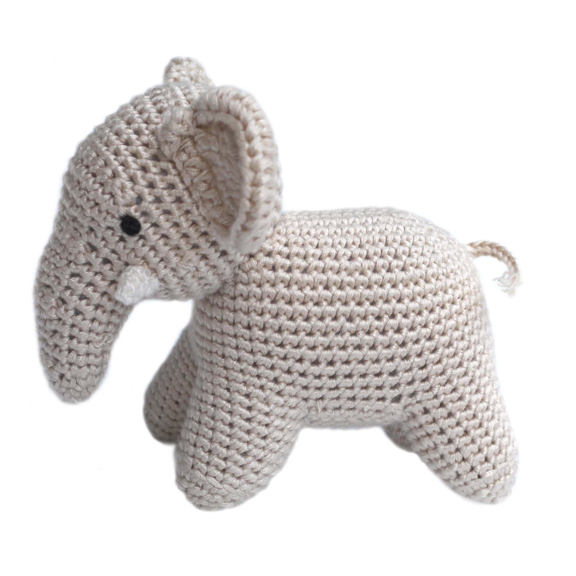 Standing Elephant Rattle - DIGS