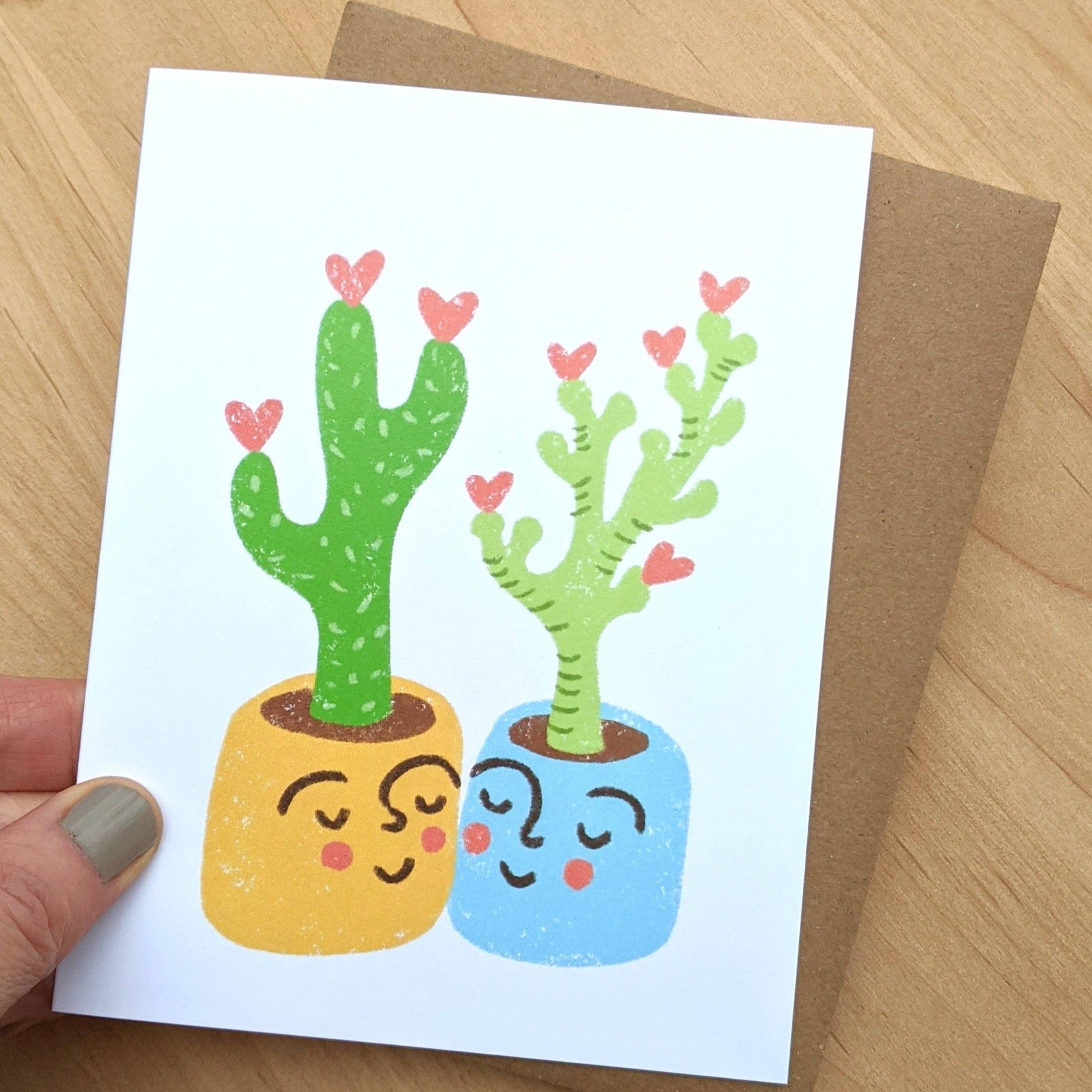 Succulent Love Card - DIGS