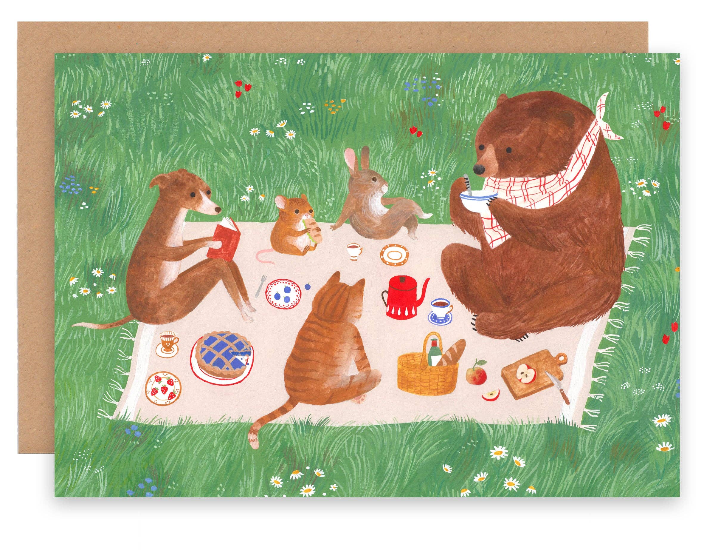 Summer Picnic Card - DIGS
