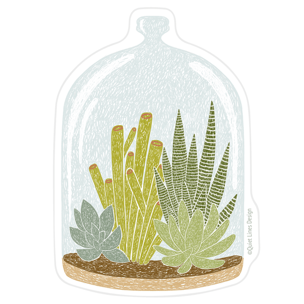 Terrarium Sticker - DIGS