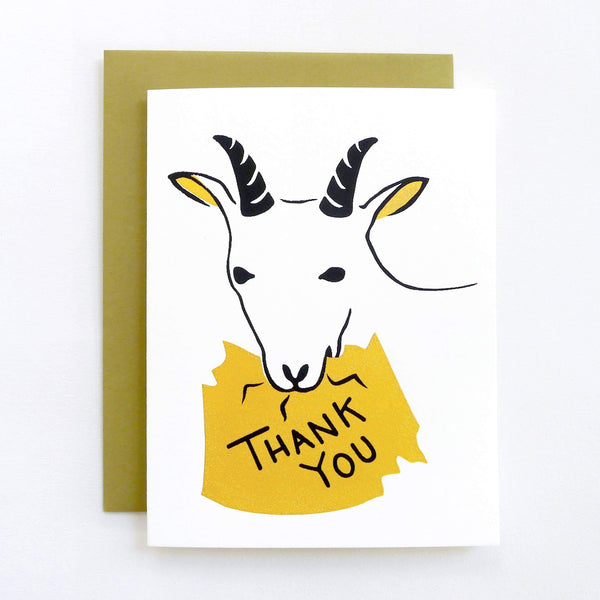Thank You Goat Card - DIGS