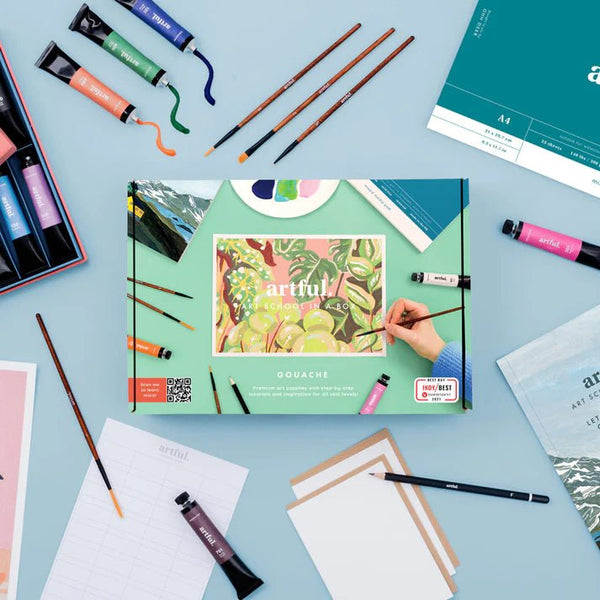 The Artful Gouache Starter Box - DIGS