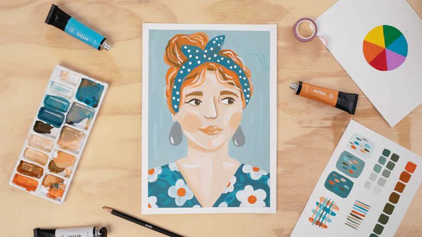 The Artful Gouache Starter Box - DIGS