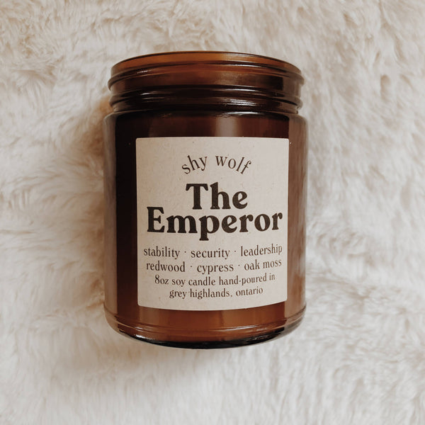 The Emperor Tarot Candle - DIGS