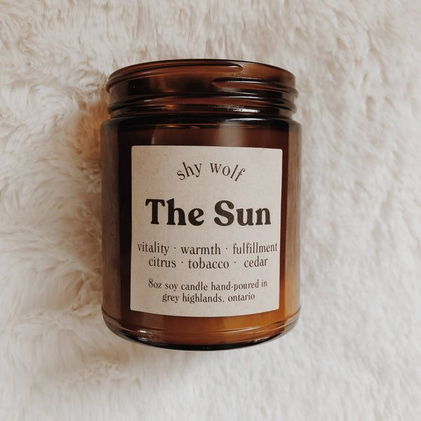 The Sun Tarot Candle - DIGS
