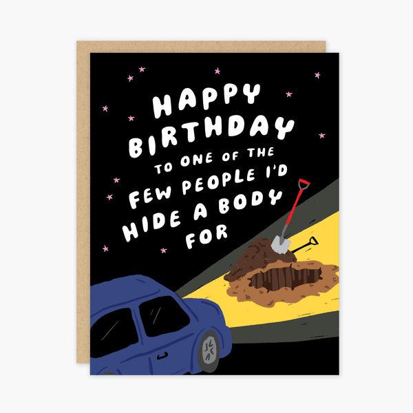 True Crime Birthday Card - DIGS