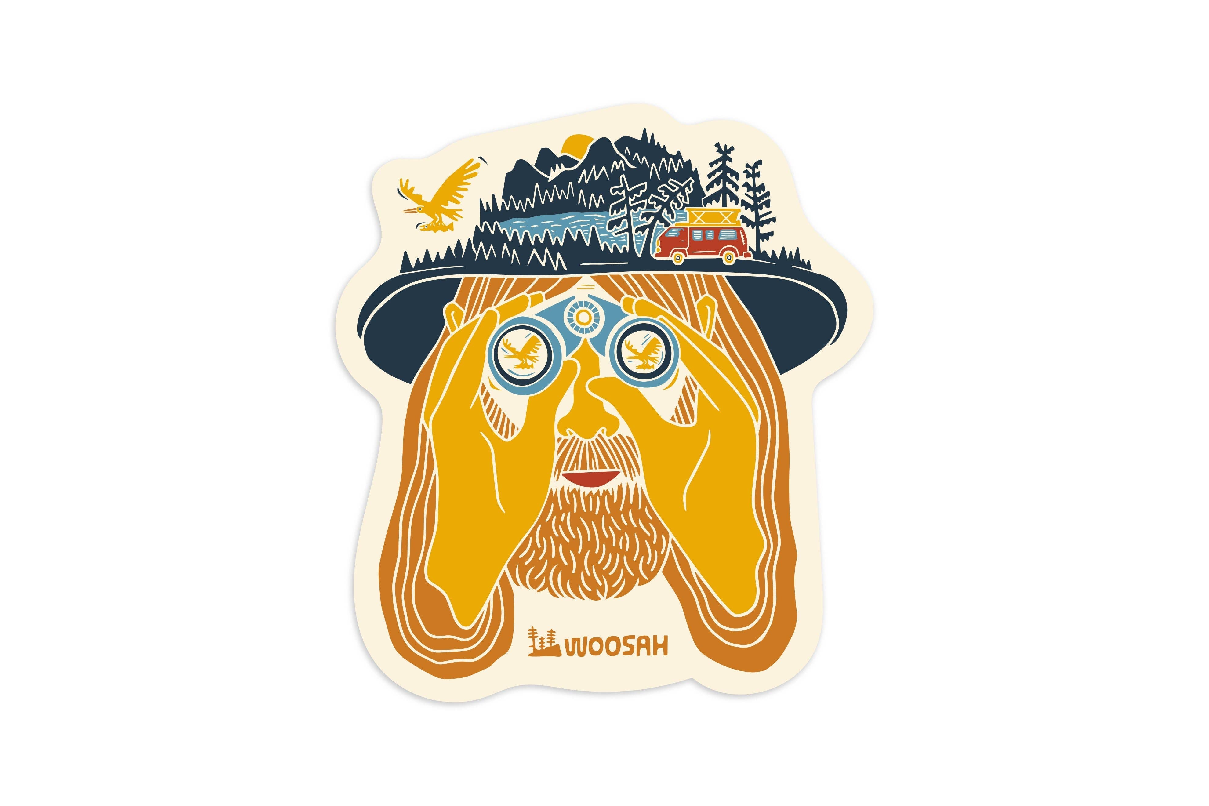 Visitors Here Sticker - DIGS