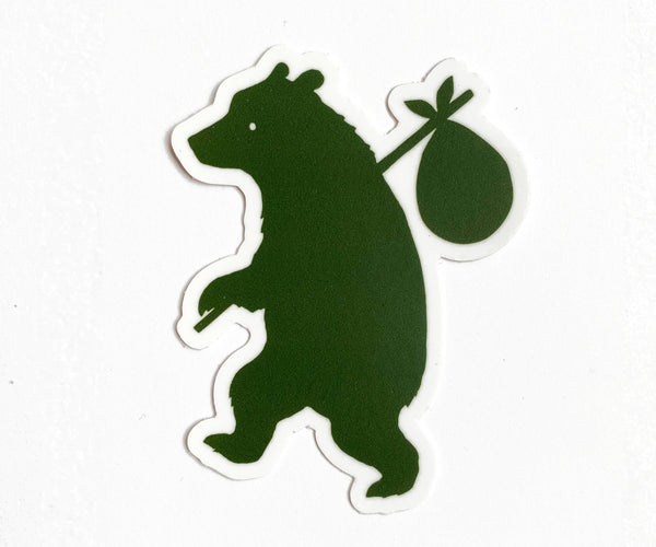 Wander Bear Sticker - DIGS
