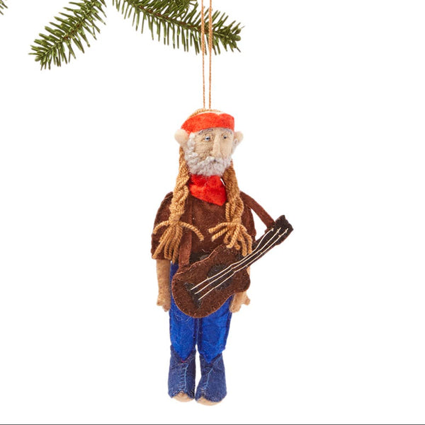 Willie Nelson Ornament - DIGS