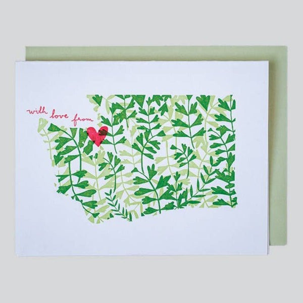With Love From Washington Card - DIGS