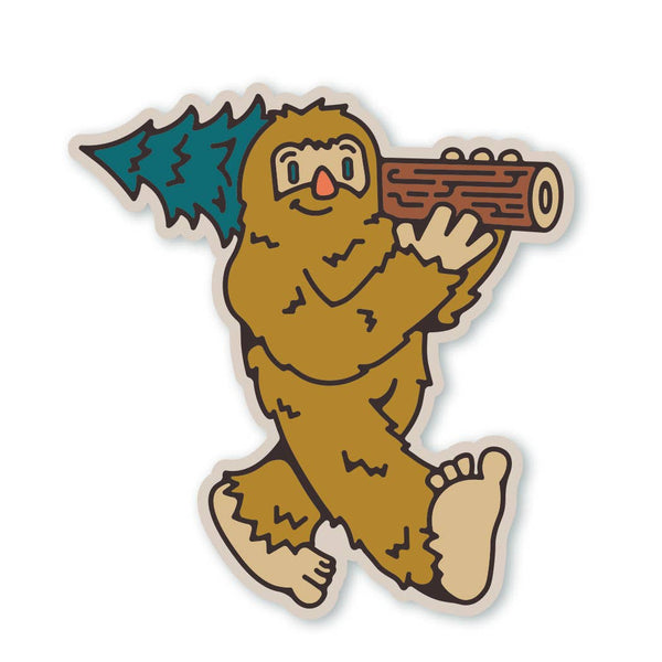 Woodland Sasquatch Sticker - DIGS