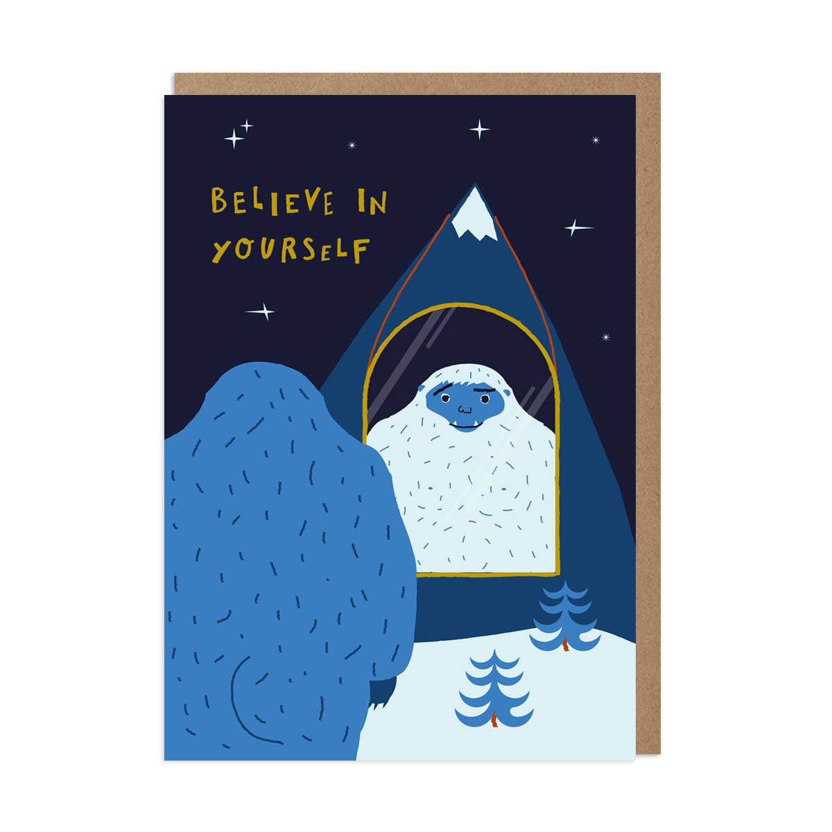 Yeti Encouragement Card - DIGS