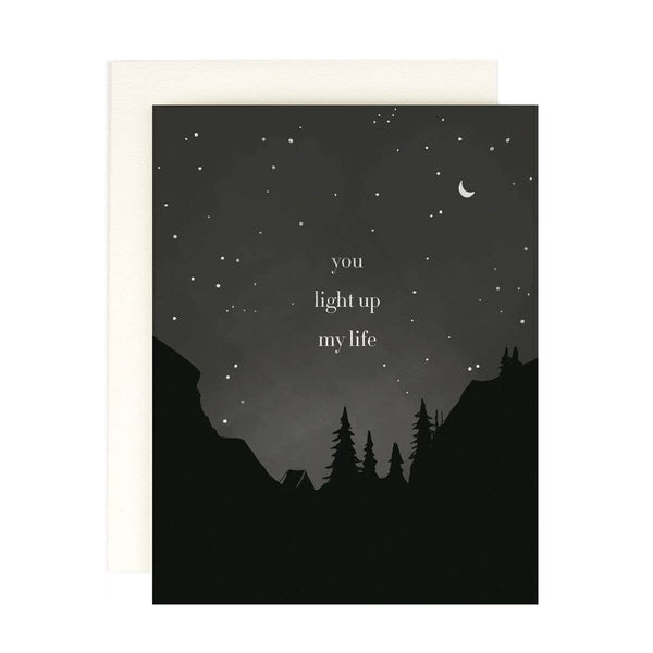 You Light Up My Life Card - DIGS