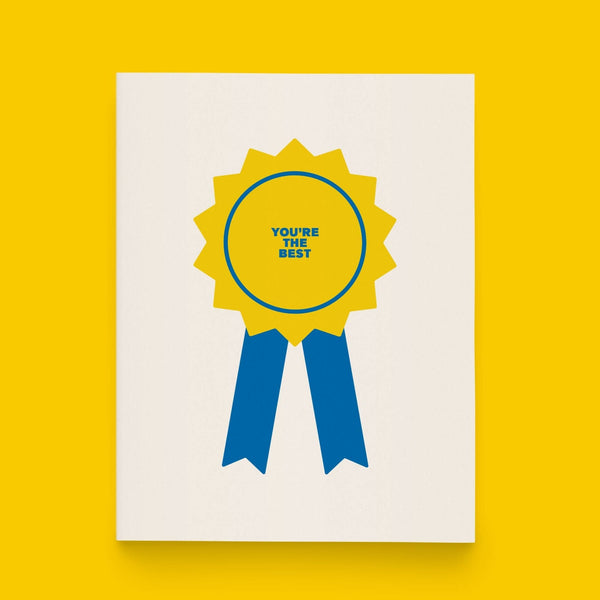 You're the Best Ribbon Greeting Card - DIGS