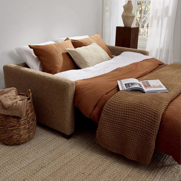 Palmer Silver Sleeper Sofa - DIGS