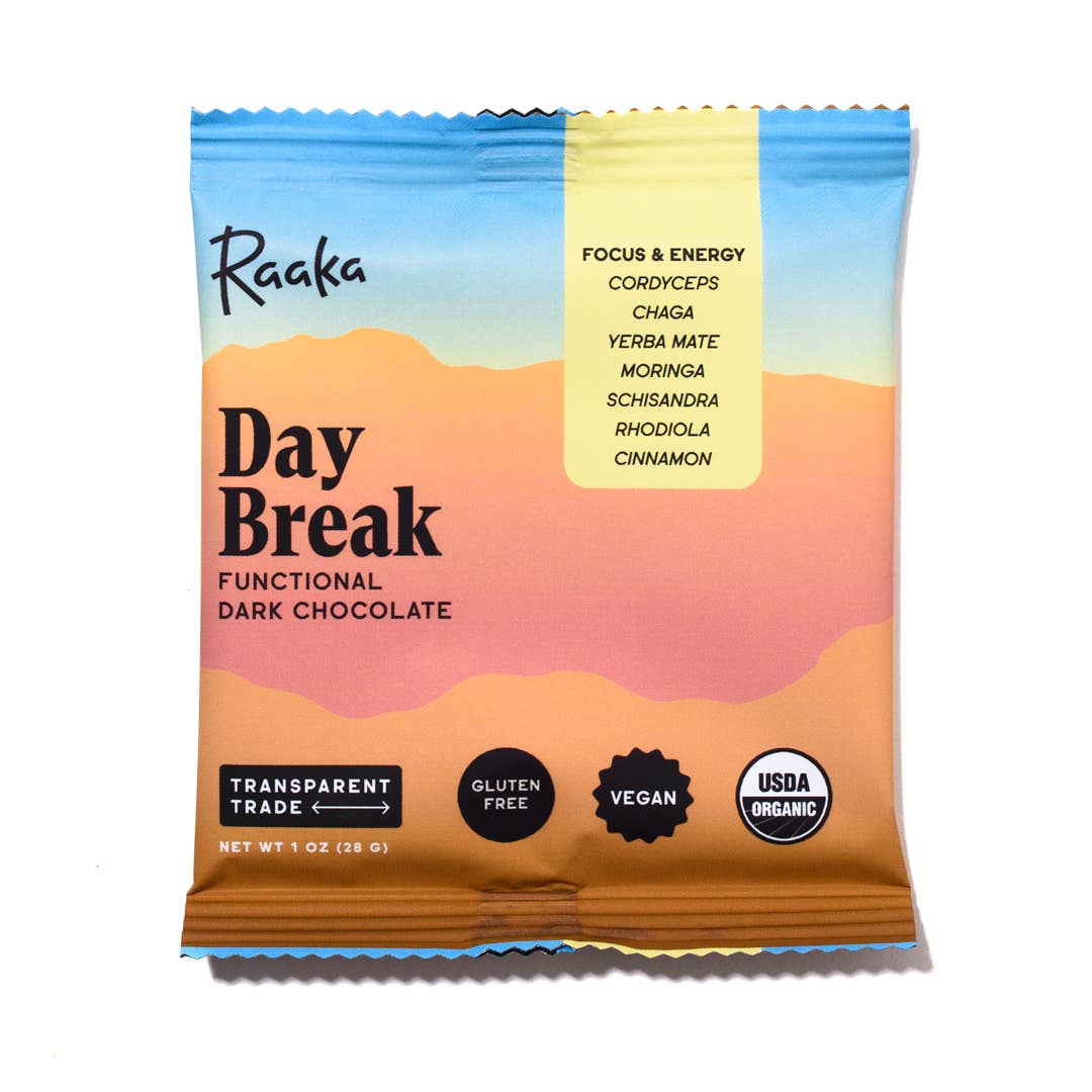 Day Break Functional Dark Chocolate Bar