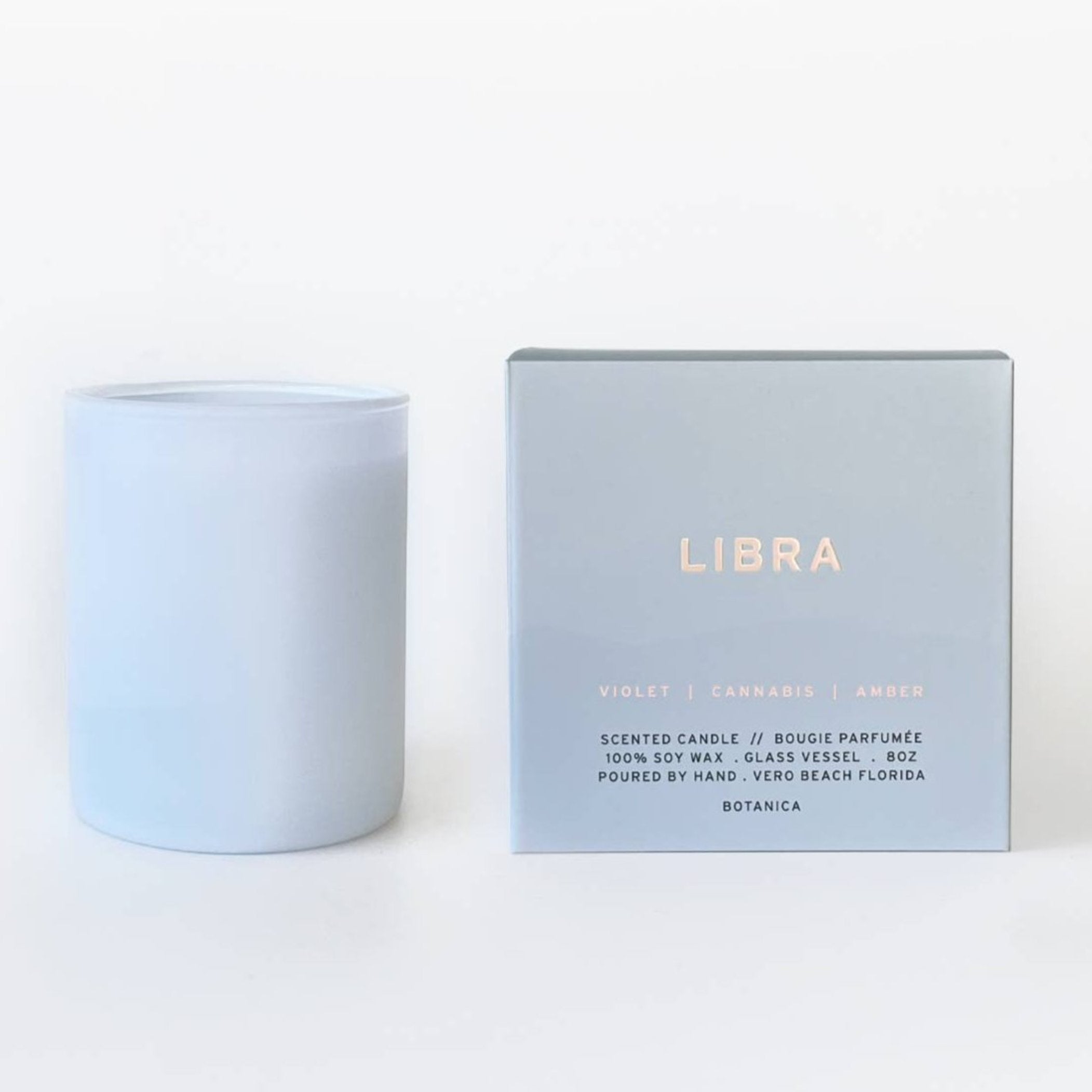 Libra Zodiac Candle