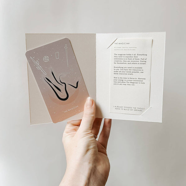 Tarot Greeting Card