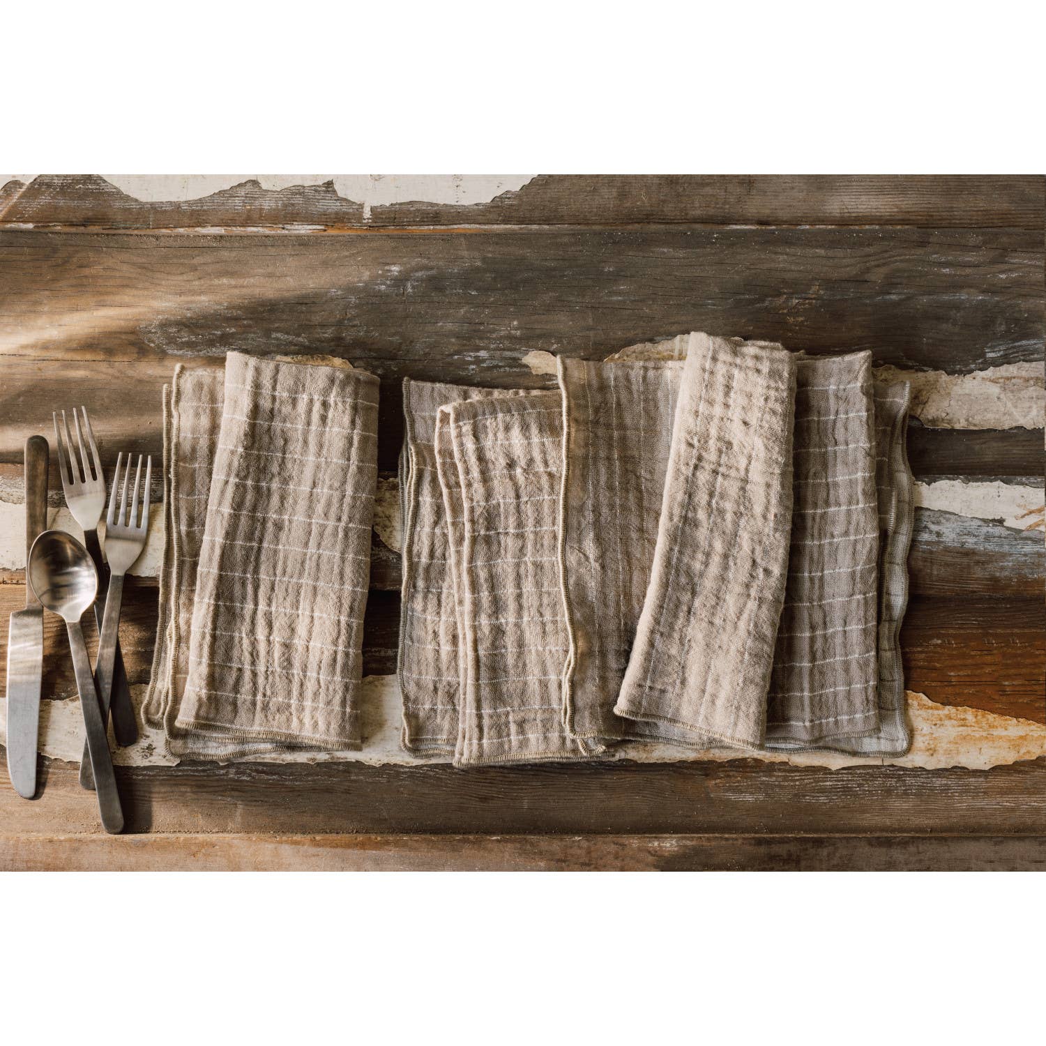 Double Weave Napkins - Sets of 4