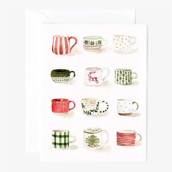 Holiday Mugs Card