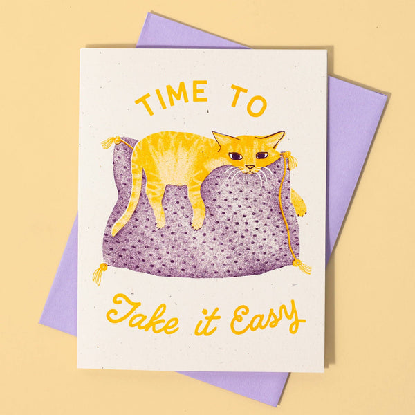 Time to Take it Easy Card