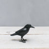 Hand Carved Mini Crow Sculpture