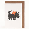 Mini Puppy with Bow Boxed Set of 6 Cards