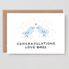 Congrats Love Birds Card